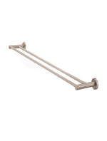 Load image into Gallery viewer, Round Double Towel Rail 900mm - Champagne

