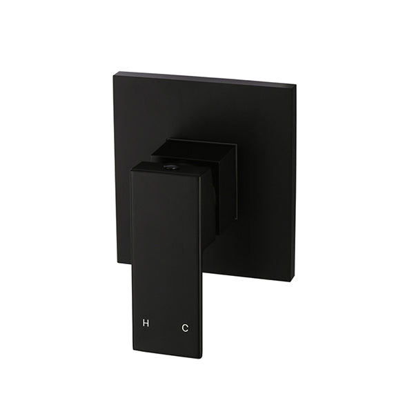 Square Wall Mixer - Matte Black