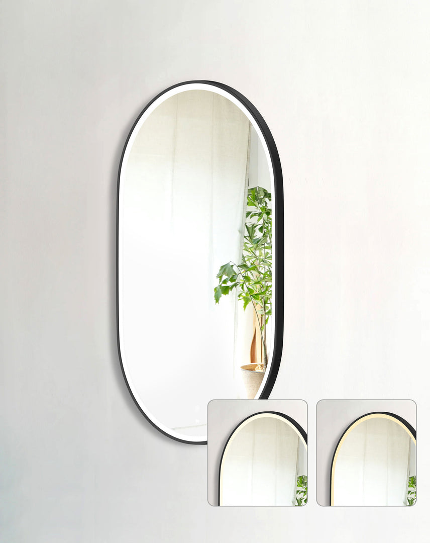 LED Noosa Metal Frame Mirror