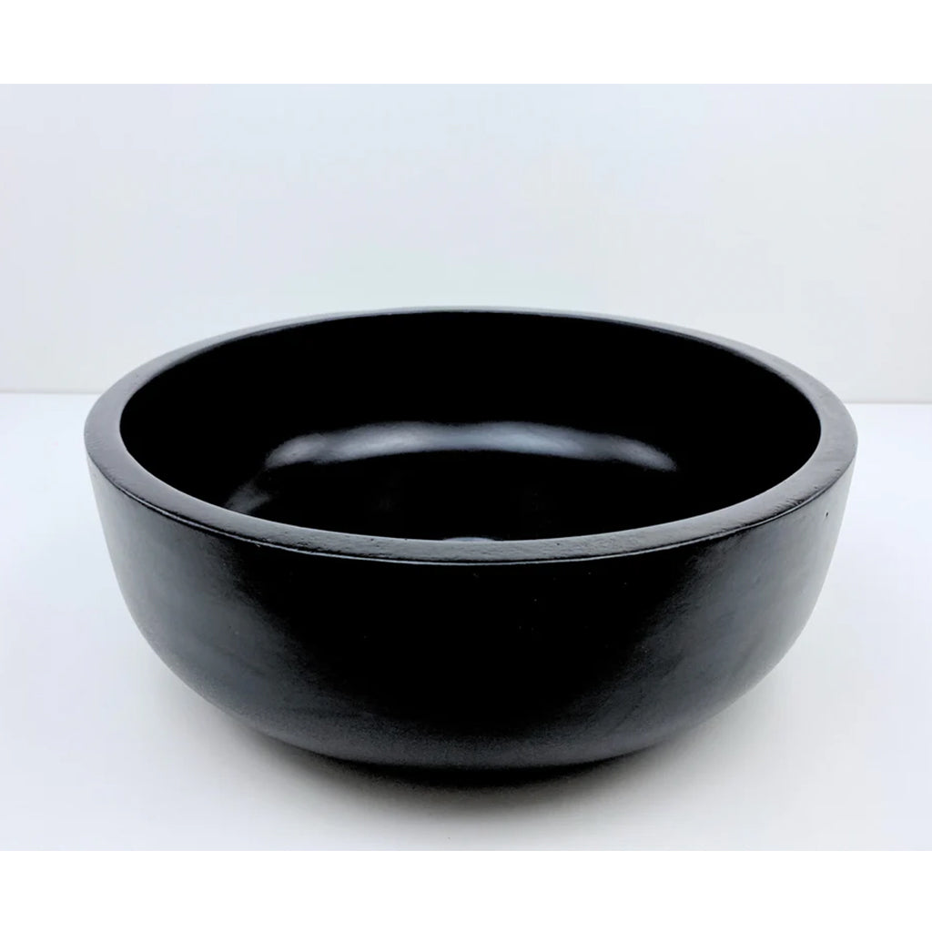 350*350*120 Circular Above Counter Basin Elios - Ebony