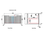 Load image into Gallery viewer, Perla Mark II Wall Hung Vanity
