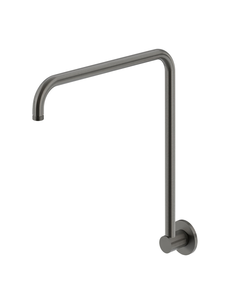 Square Overhead Shower Arm - Shadow Gunmetal