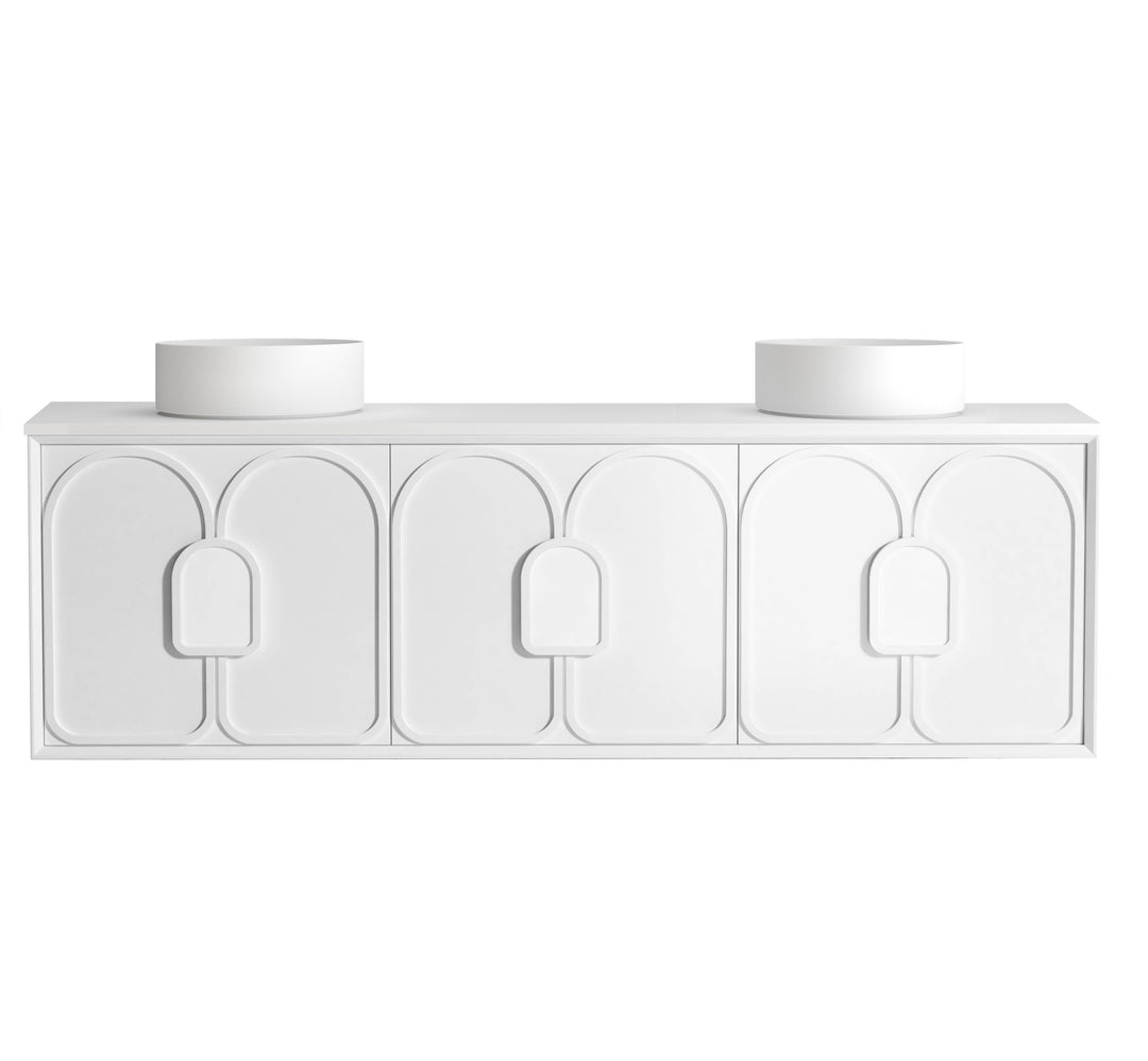 Laguna White Wall Hung Vanity