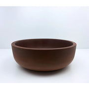 350*350*120 Circular Above Counter Basin Elios - Sandy Brown