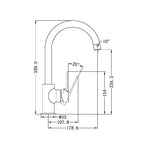 Load image into Gallery viewer, ECCO KITCHEN MIXER BRUSHED GOLD
