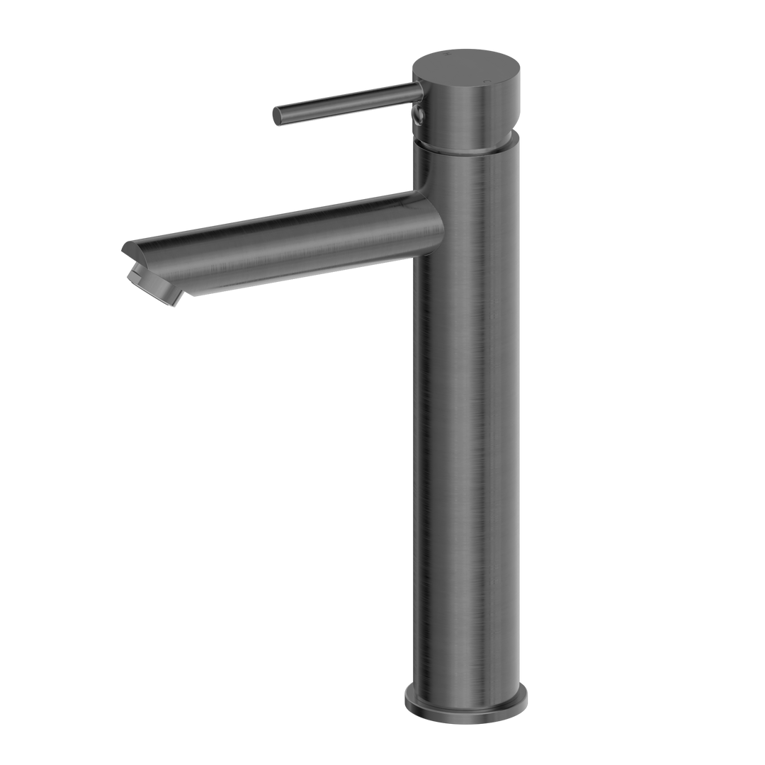 DOLCE TALL BASIN MIXER GUN METAL