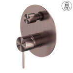 Load image into Gallery viewer, MECCA SHOWER MIXER WITH DIVERTOR BRUSHED BRONZE
