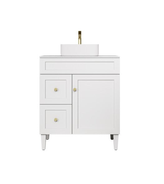 Harold Federation Freestanding Vanity Matte White