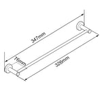 Load image into Gallery viewer, LUCID PIN Series Brushed Nickel Hand Towel 300mm
