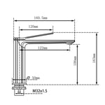 Load image into Gallery viewer, RUSHY Series Chrome Basin Mixer
