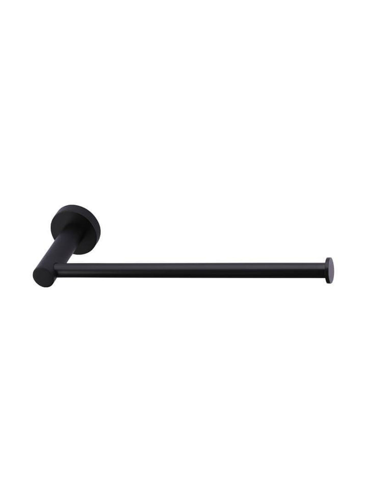 Round Guest Towel Rail - Matte Black