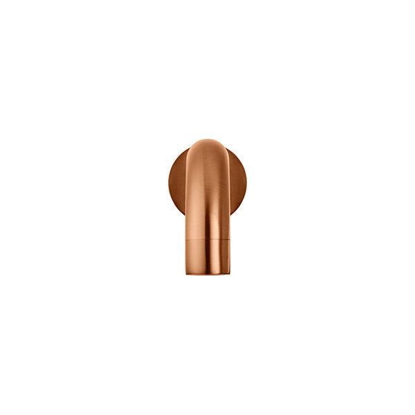 Universal Round Curved Spout - PVD Tiger Bronze