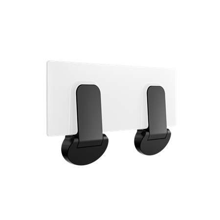 MECCA CARE SHOWER SEAT 960??30MM MATTE BLACK