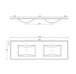 Load image into Gallery viewer, Laguna Black American Oak Wall Hung Vanity

