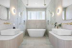 Load image into Gallery viewer, Round Ceiling Shower Arm 300mm - PVD Tiger Bronze Gold
