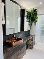 Load image into Gallery viewer, OPAL RECTANGLE STAINLESS STEEL BASIN BRUSHED BRONZE
