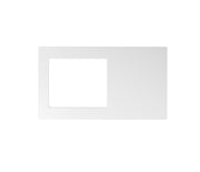 Laundry Kit 1715DR-C Marlo Black with Pure White Top and 400 Drawer Unit