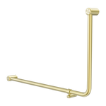 Load image into Gallery viewer, MECCA CARE 32MM DDA 90 DEGREE BENT TUBE GRAB RAIL 600X1000MM BRUSHED GOLD
