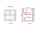 Load image into Gallery viewer, Neva Wall Hung Vanity
