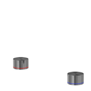 KARA BASIN/KITCHEN/BATH SET BODY ONLY GUN METAL