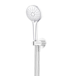 Load image into Gallery viewer, Round Three Function Hand Shower on Fixed Bracket - Polished Chrome
