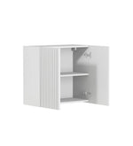 Load image into Gallery viewer, Noosa Laundry 630 Fluted White Wall Cabinet
