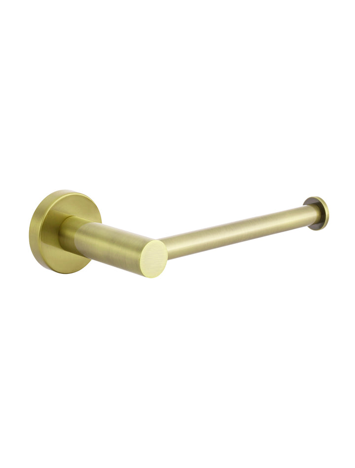 Round Toilet Roll Holder - PVD Tiger Bronze