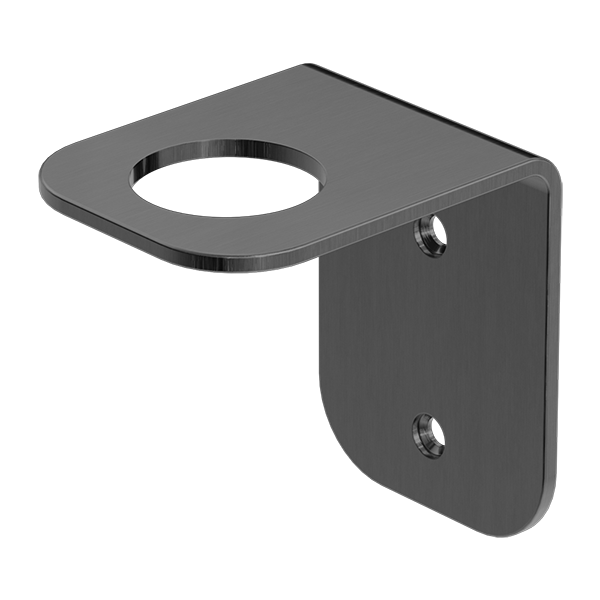 MECCA SOAP BOTTLE HOLDER GUN METAL