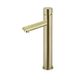 Load image into Gallery viewer, Round Pinless Tall Basin Mixer - PVD Tiger Bronze

