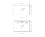 Load image into Gallery viewer, Laguna White Wall Hung Vanity
