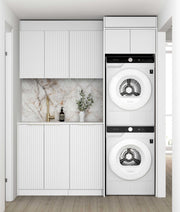 Laundry Kit 1715C Noosa White with Pure White Top