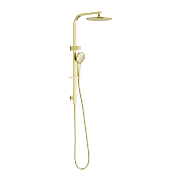 BIANCA TWIN SHOWER BRUSHED GOLD