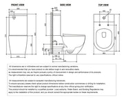 Voghera Toilet Slim Seat w/Geberit