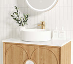Load image into Gallery viewer, Laguna Natural Oak Wall Hung Vanity
