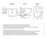 Load image into Gallery viewer, Voghera Rimless Wall Face Pan STD Seat
