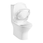 Load image into Gallery viewer, ModernLife BTW Toilet Suite with Slim Seat - Top Inlet Only 77732A-SST-0 + 77784A-0 + 76417A-0
