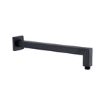 Load image into Gallery viewer, SQUARE SHOWER ARM MATTE BLACK
