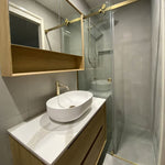 Load image into Gallery viewer, Byron Natural Oak Shaving Cabinet
