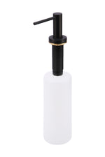 Load image into Gallery viewer, Round Soap Dispenser - Matte Black
