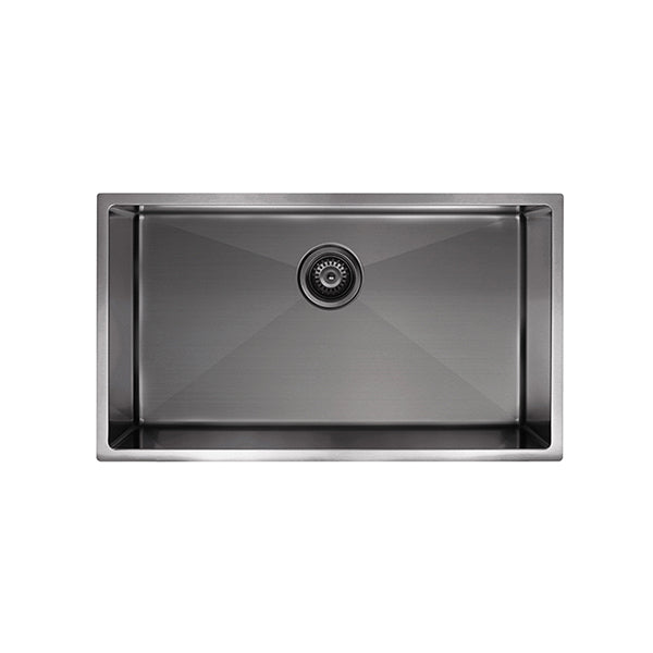 Kitchen Sink - Single Bowl 760 x 440 - PVD Gunmetal Black