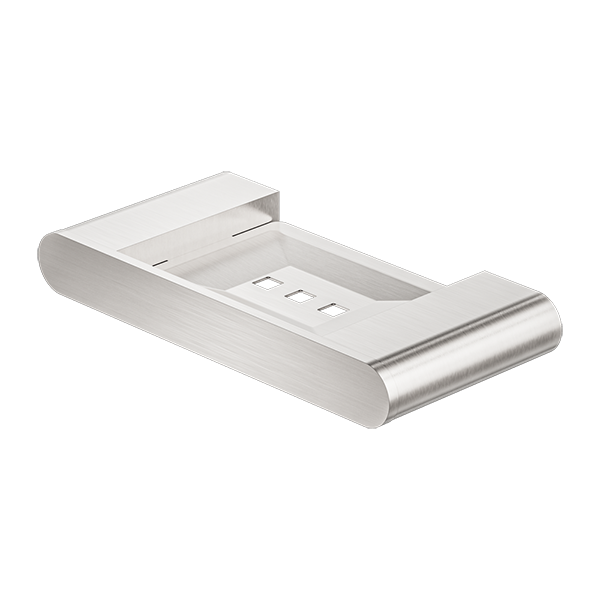 BIANCA SOAP DISH HOLDER BRUSHED NICKEL