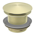 Load image into Gallery viewer, 40MM BATH POP-UP PLUG WITH REMOVABEL WASTE NO OVERFLOW BRUSHED GOLD
