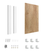 Load image into Gallery viewer, End Panel 880x580x16 Natural Oak with installation Kit
