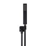Load image into Gallery viewer, Square Hand Shower on Swivel Bracket - Matte Black
