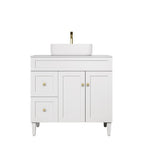 Load image into Gallery viewer, Harold Federation Freestanding Vanity Matte White
