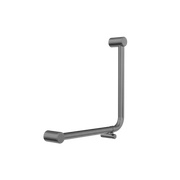 MECCA CARE 32MM AMBULANT 90DEGREE BENT TUBE GRAB RAIL 450X450MM GUN METAL