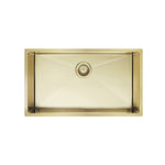 Load image into Gallery viewer, Kitchen Sink - Single Bowl 760 x 440 - PVD Brushed Bronze Gold
