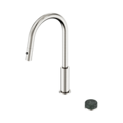 Serenity Progressive Pull Out kitchen Set With Verde Alpi Handle Brushed Nickel