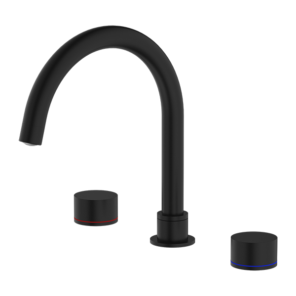 KARA BATH SET MATTE BLACK
