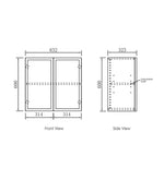 Load image into Gallery viewer, Hampshire Laundry 630 Black Wall Cabinet
